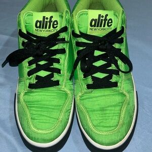 Alife Kids Neon Green Sneakers